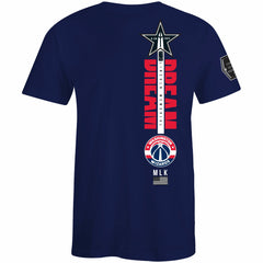 Washington Wizards FISLL x Black History Collection Unisex T-Shirt - Navy shop
