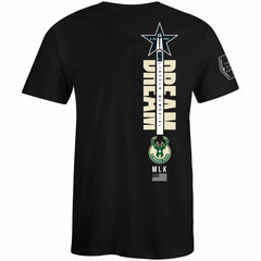 Milwaukee Bucks FISLL x Black History Collection Unisex T-Shirt - Green discount