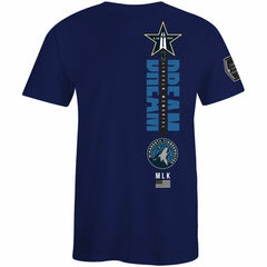 Minnesota Timberwolves FISLL x Black History Collection Unisex T-Shirt - Navy outlet