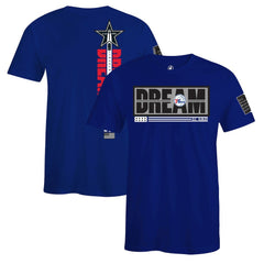 Philadelphia 76ers FISLL x Black History Collection Unisex T-Shirt - Blue for sale