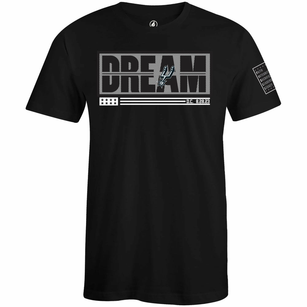San Antonio Spurs FISLL x Black History Collection Unisex T-Shirt - Black discount