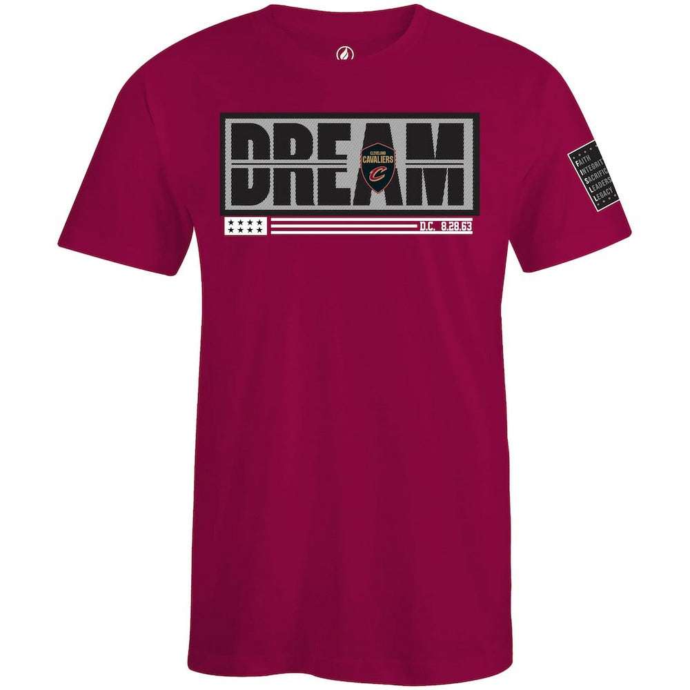 Cleveland Cavaliers FISLL x Black History Collection Unisex T-Shirt - Wine discount