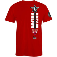 Chicago Bulls FISLL x Black History Collection Unisex T-Shirt - Red outlet