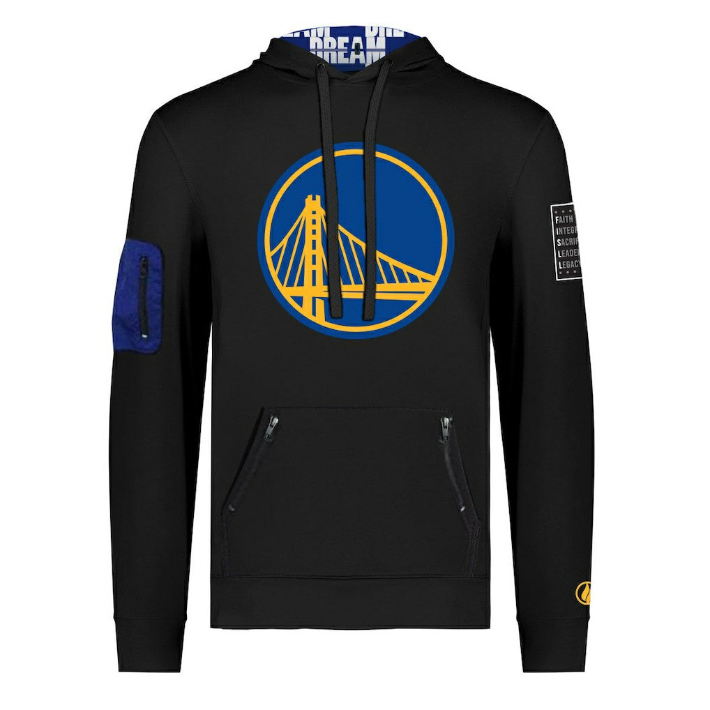 Golden State Warriors FISLL x Black History Collection Unisex Pullover Hoodie - Black on sale