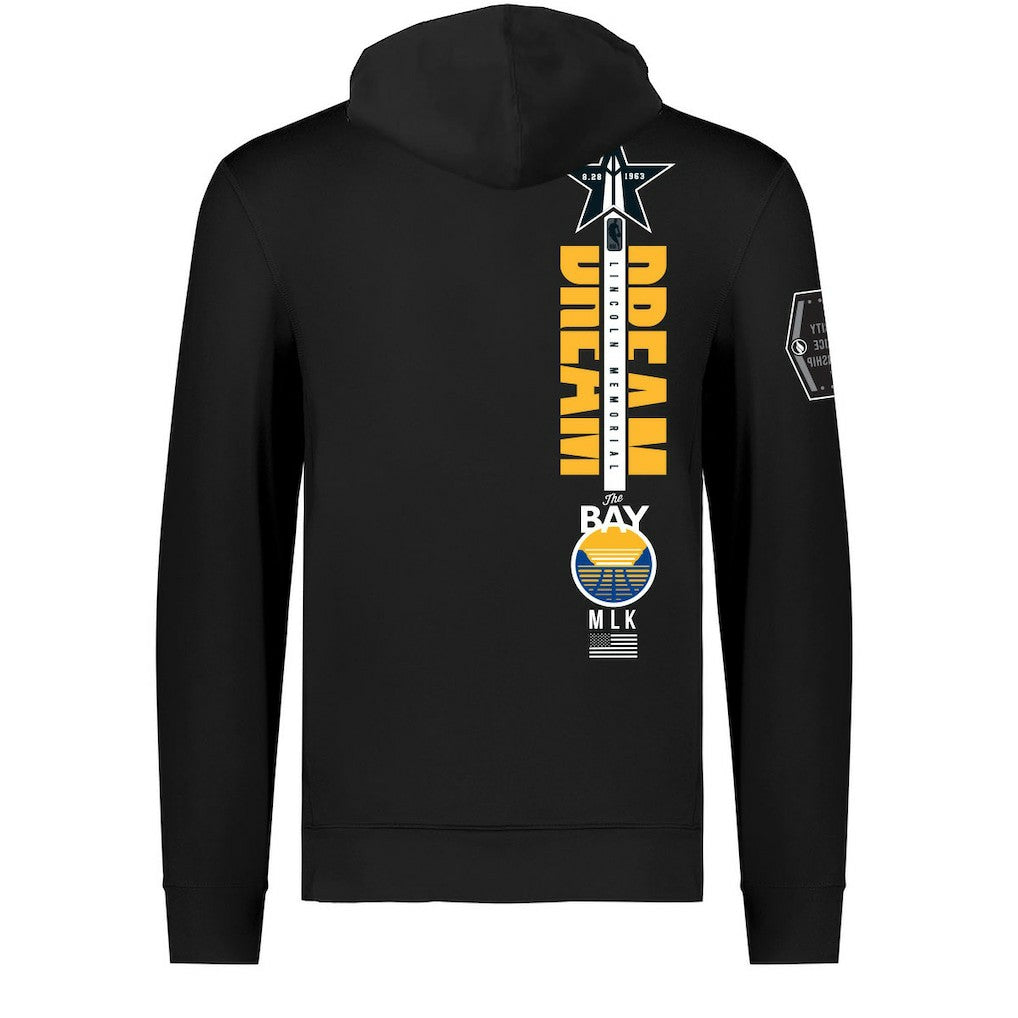 Golden State Warriors FISLL x Black History Collection Unisex Pullover Hoodie - Black on sale
