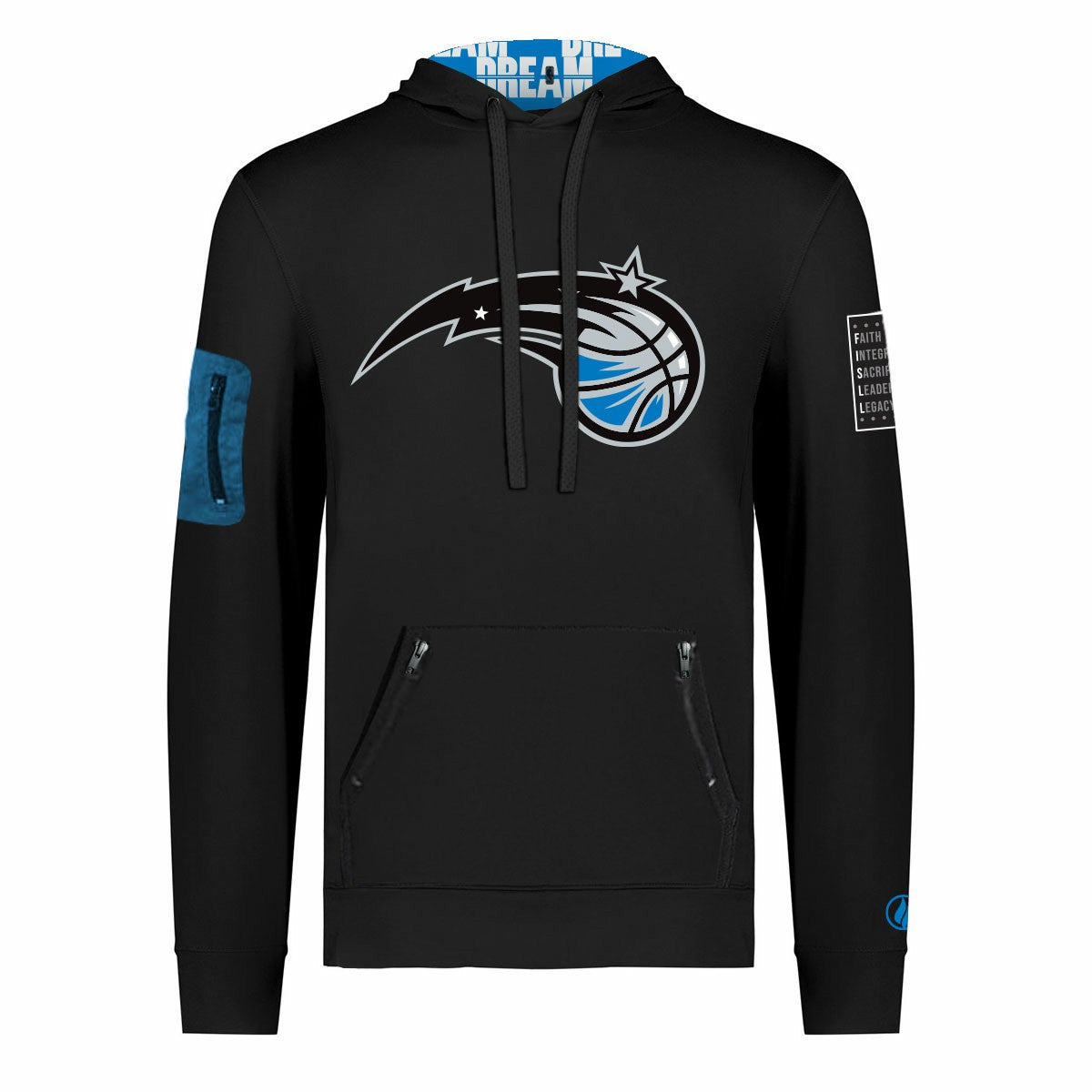 Orlando Magic FISLL x Black History Collection Unisex Pullover Hoodie - Black shop