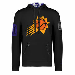 Phoenix Suns FISLL x Black History Collection Unisex Pullover Hoodie - Black cheap