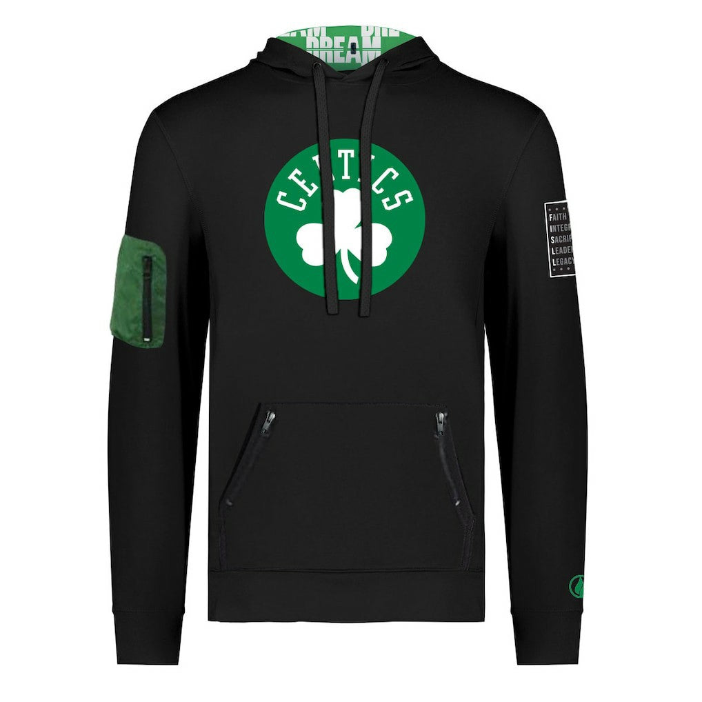 Boston Celtics FISLL x Black History Collection Unisex Pullover Hoodie - Black for sale