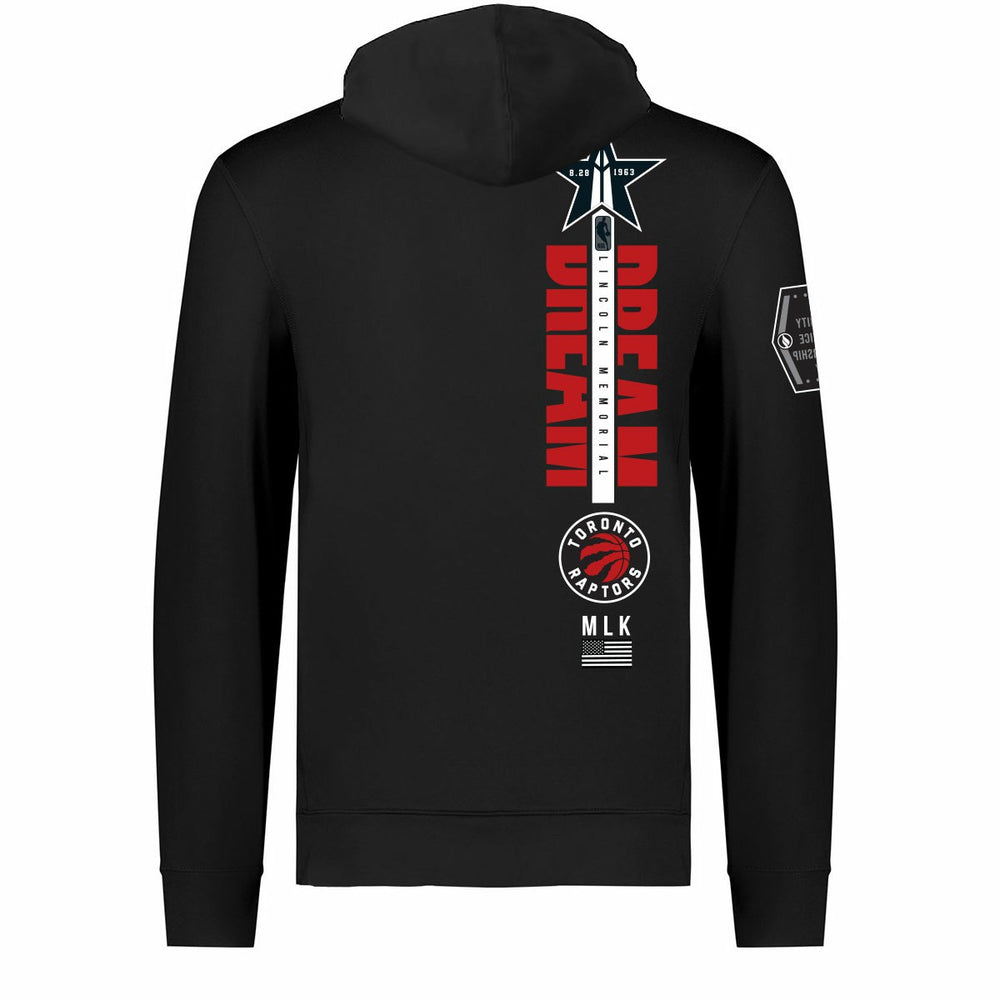 Toronto Raptors FISLL x Black History Collection Unisex Pullover Hoodie - Black online