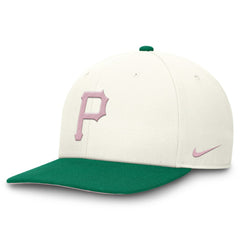 Pittsburgh Pirates Sail Pro Performance Snapback Hat - Cream/Green | Nike