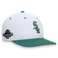 Chicago White Sox Bicoastal Two-Tone Pro Performance Snapback Hat - White/Green | Nike