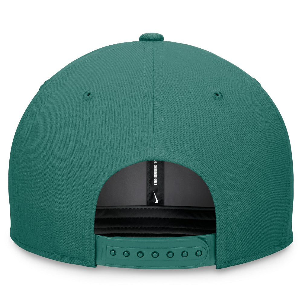 Los Angeles Angels Bicoastal Pro Performance Snapback Hat - Green | Nike