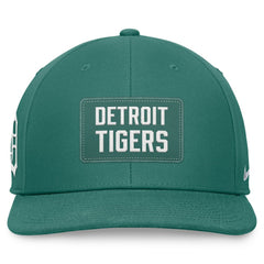 Detroit Tigers Bicoastal Pro Performance Snapback Hat - Green | Nike