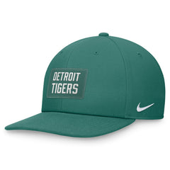 Detroit Tigers Bicoastal Pro Performance Snapback Hat - Green | Nike