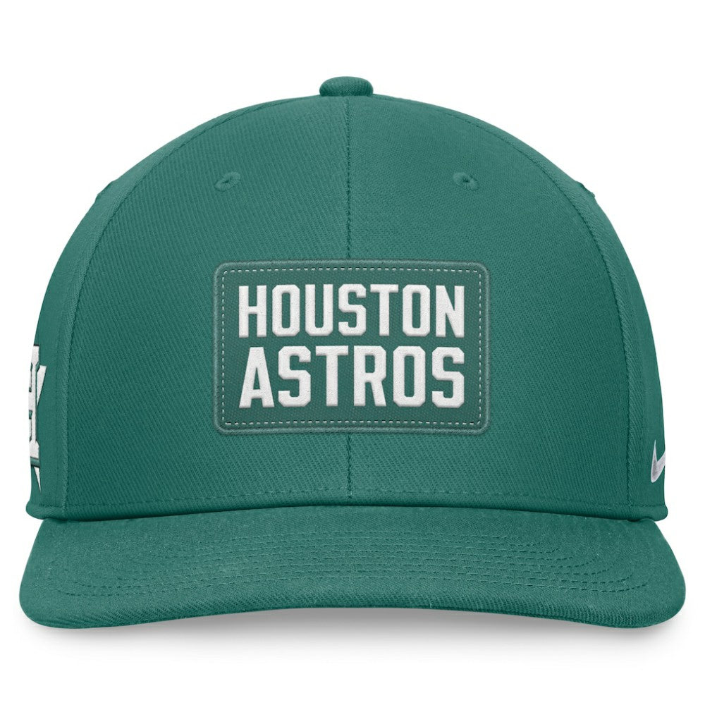 Houston Astros Bicoastal Pro Performance Snapback Hat - Green | Nike