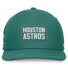 Houston Astros Bicoastal Pro Performance Snapback Hat - Green | Nike