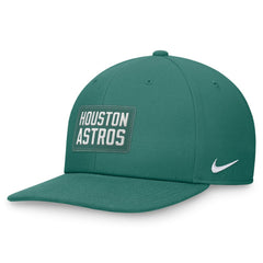 Houston Astros Bicoastal Pro Performance Snapback Hat - Green | Nike