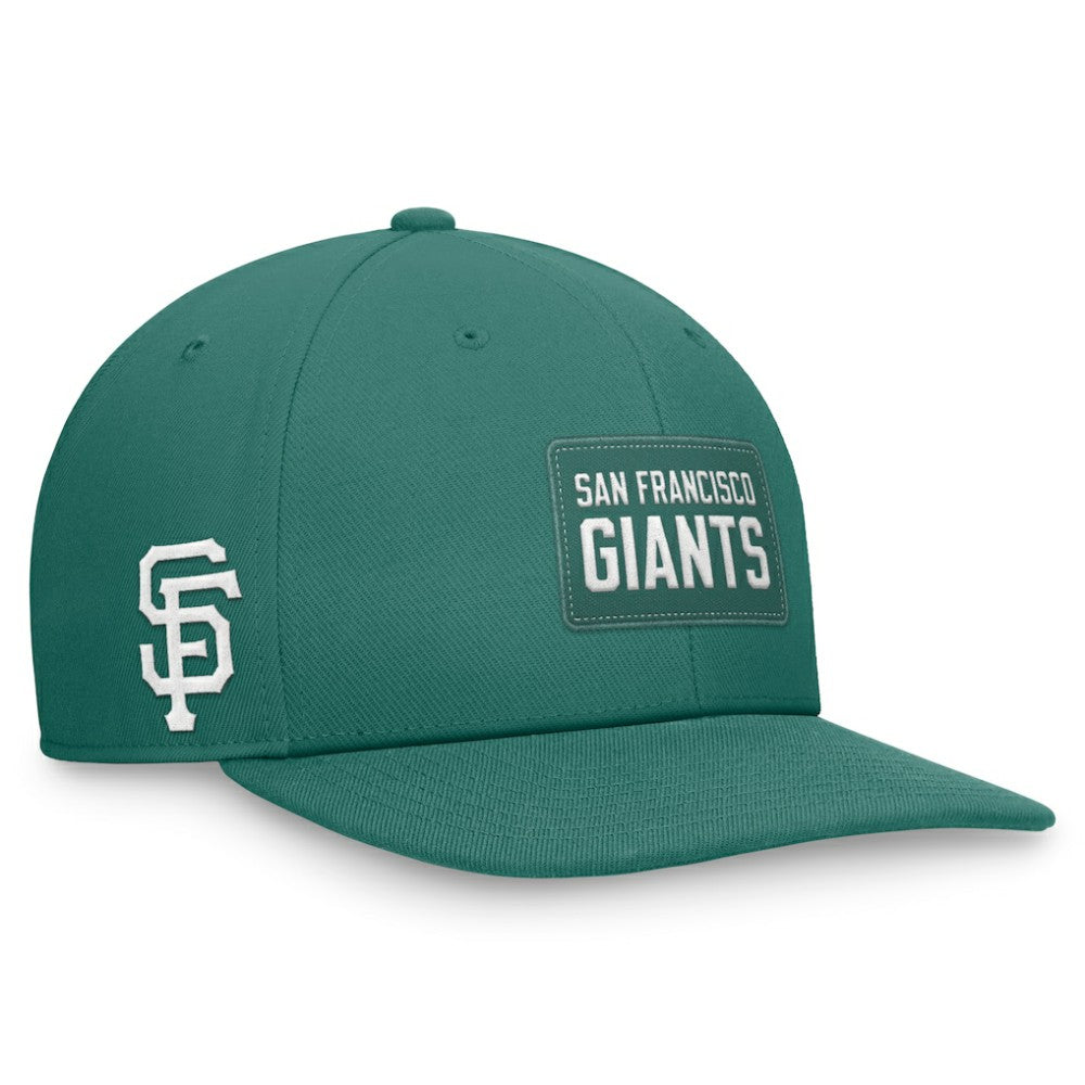 San Francisco Giants Bicoastal Pro Performance Snapback Hat - Green | Nike