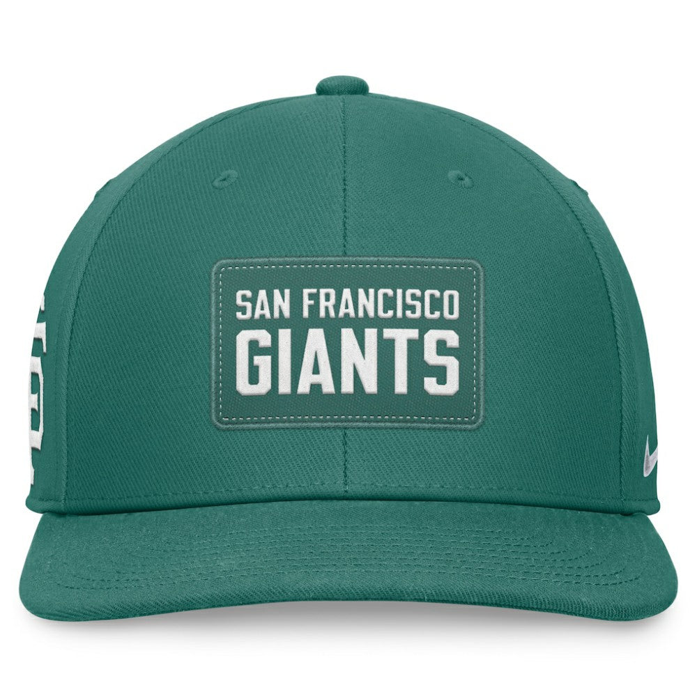 San Francisco Giants Bicoastal Pro Performance Snapback Hat - Green | Nike