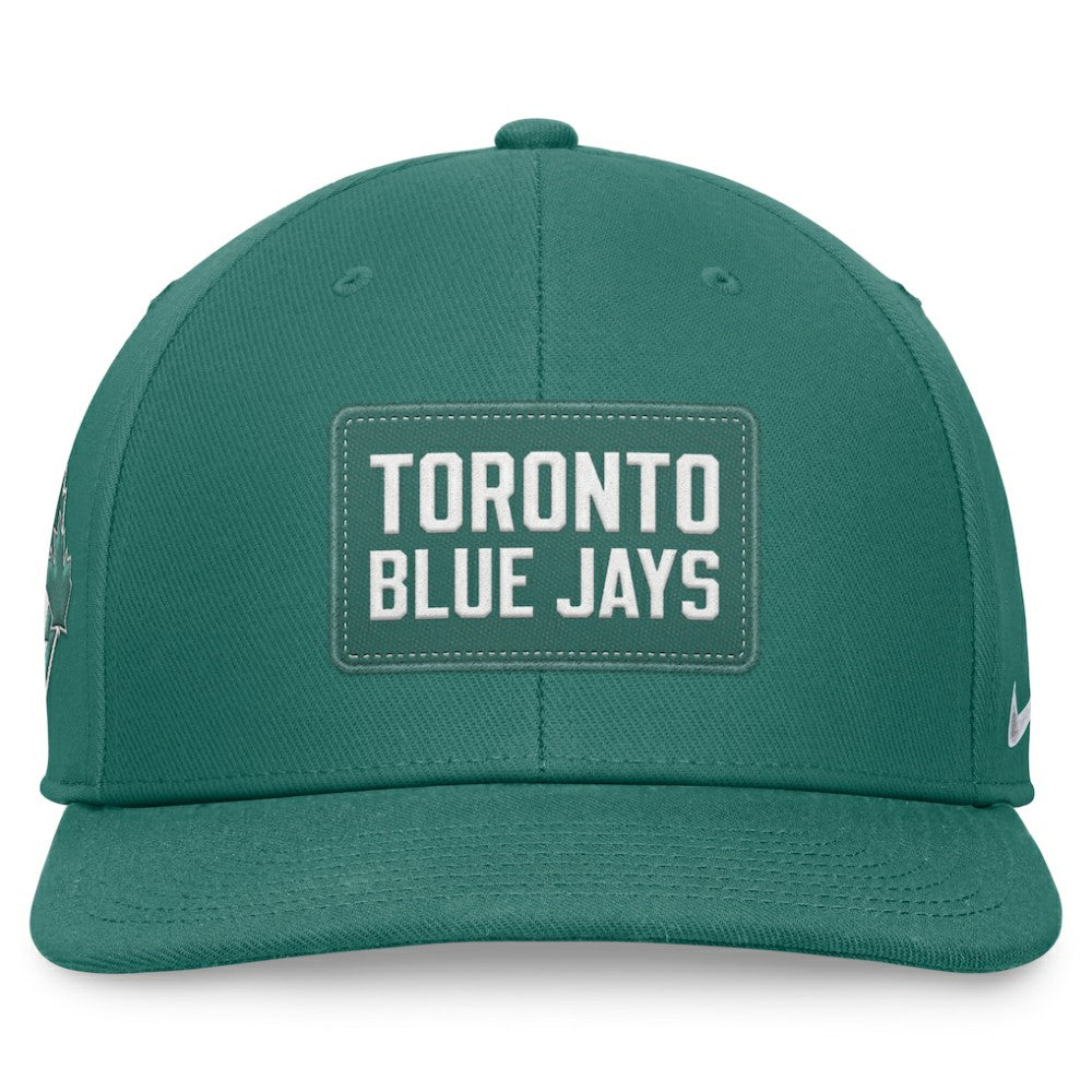 Toronto Blue Jays Bicoastal Pro Performance Snapback Hat - Green | Nike