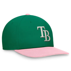 Tampa Bay Rays Malachite Pro Performance Snapback Hat - Green/Pink | Nike