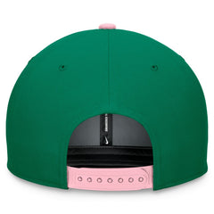 Kansas City Royals Malachite Pro Performance Snapback Hat - Green/Pink | Nike
