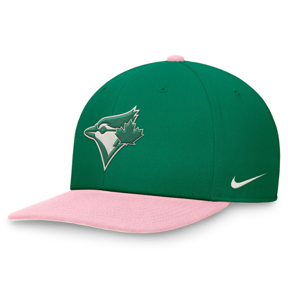 Toronto Blue Jays Malachite Pro Performance Snapback Hat - Green/Pink | Nike