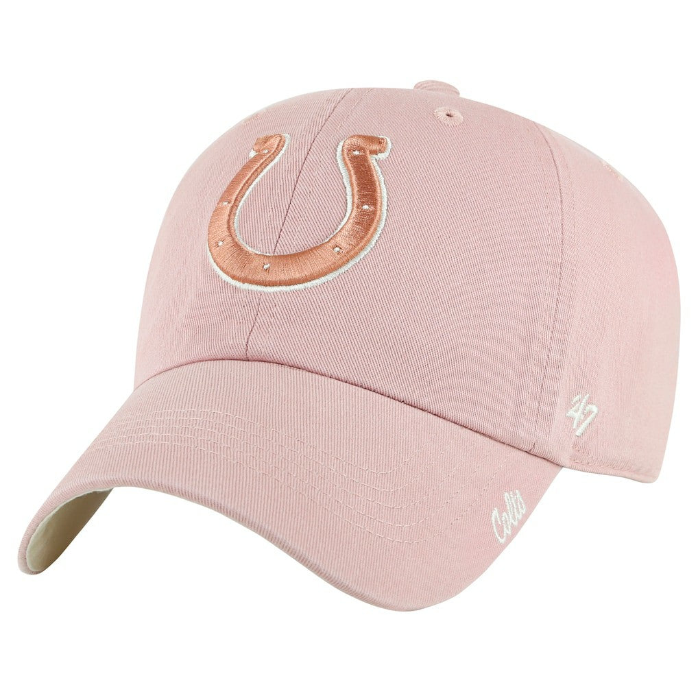 Indianapolis Colts '47 Women's Ballpark Cheer Dusty Rose Clean Up Adjustable Hat - Pink outlet