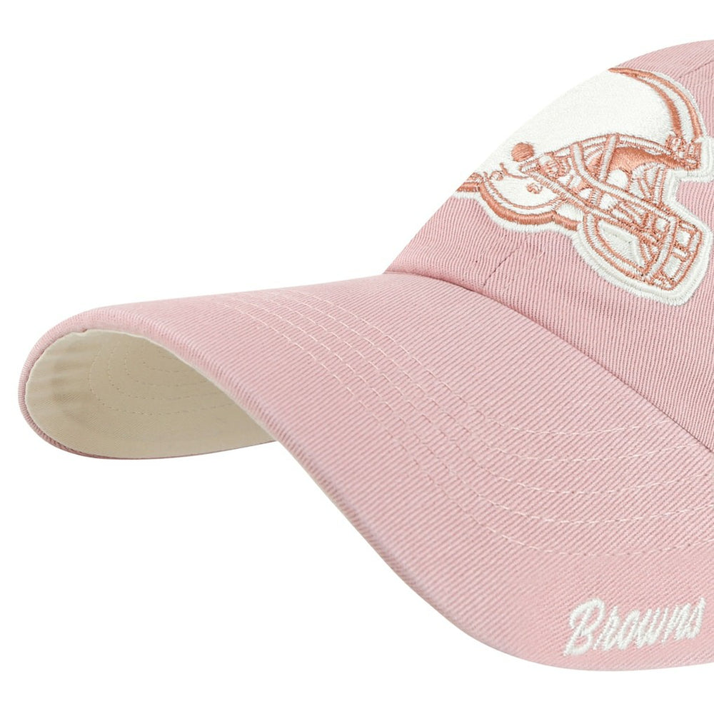 Cleveland Browns '47 Women's Ballpark Cheer Dusty Rose Clean Up Adjustable Hat - Pink online