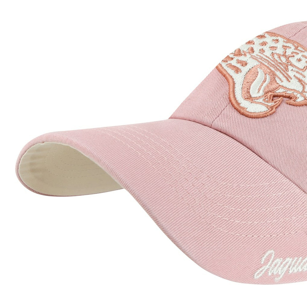 Jacksonville Jaguars '47 Women's Ballpark Cheer Dusty Rose Clean Up Adjustable Hat - Pink on sale