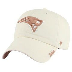 New England Patriots '47 Women's Ballpark Cheer Clean Up Adjustable Hat - Natural cheap