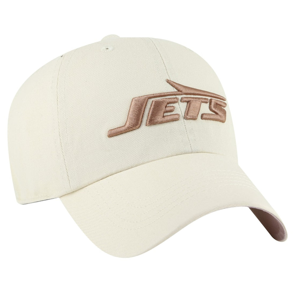 New York Jets '47 Women's Ballpark Cheer Clean Up Adjustable Hat - Natural discount