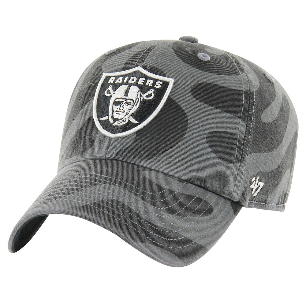 Las Vegas Raiders '47 Women's Freeform Clean Up Adjustable Hat - Charcoal for sale
