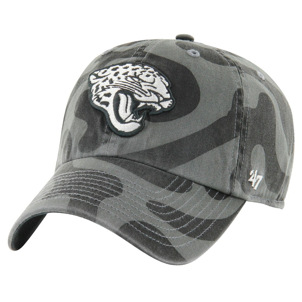 Jacksonville Jaguars '47 Women's Freeform Clean Up Adjustable Hat - Charcoal online