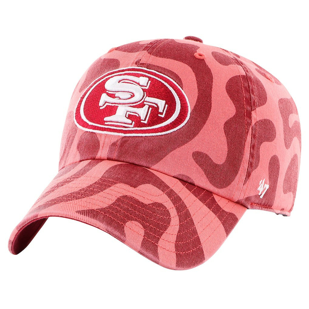 San Francisco 49ers '47 Women's Freeform Clean Up Adjustable Hat - Scarlet discount