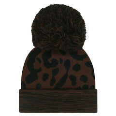 Las Vegas Raiders '47 Women's Cacao Cuffed Knit Hat with Pom - Brown sale