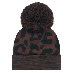Cincinnati Bengals '47 Women's Cacao Cuffed Knit Hat with Pom - Brown outlet