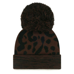 Minnesota Vikings '47 Women's Cacao Cuffed Knit Hat with Pom - Brown on sale