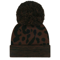 New York Giants '47 Women's Cacao Cuffed Knit Hat with Pom - Brown sale