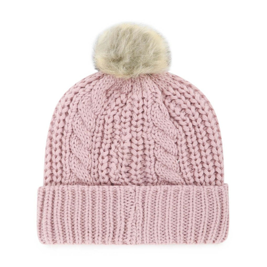 Jacksonville Jaguars '47 Women's Meeko Cuffed Knit Hat with Pom - Dusty Rose on sale
