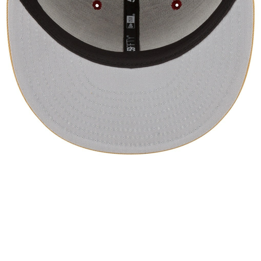Cleveland Cavaliers 2-Tone 59FIFTY Fitted Hat sale - Wine/Gold | New Era for sale