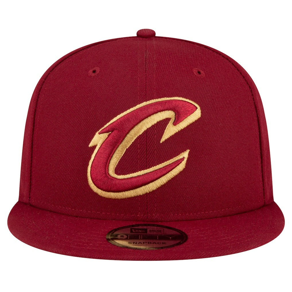 Cleveland Cavaliers Team Color 9FIFTY Snapback Hat sale - Wine | New Era on sale