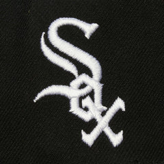 Chicago White Sox Team Tagged Snapback Hat - Black | Mitchell & Ness