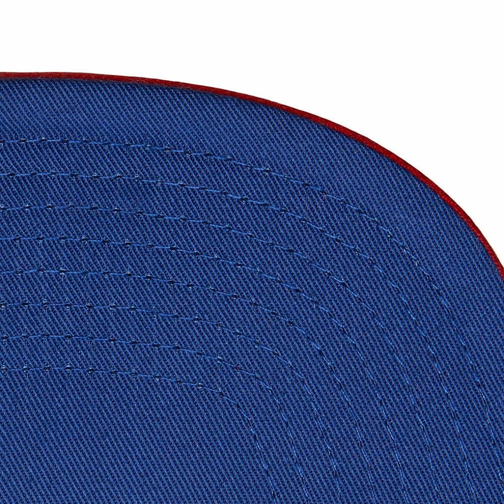 Philadelphia Phillies Team Tagged Snapback Hat - Red | Mitchell & Ness