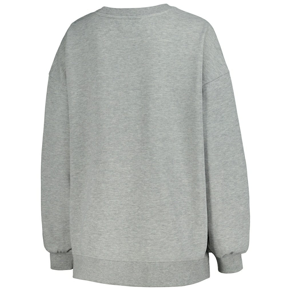 Cincinnati Bengals DKNY Sport Women's Penelope Pullover Sweatshirt - Heather Charcoal discount