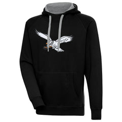 Philadelphia Eagles Antigua Throwback Logo Victory Pullover Hoodie - Black sale