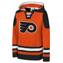Philadelphia Flyers Youth Ageless Must Have Home V-Neck Pullover Hoodie Orange