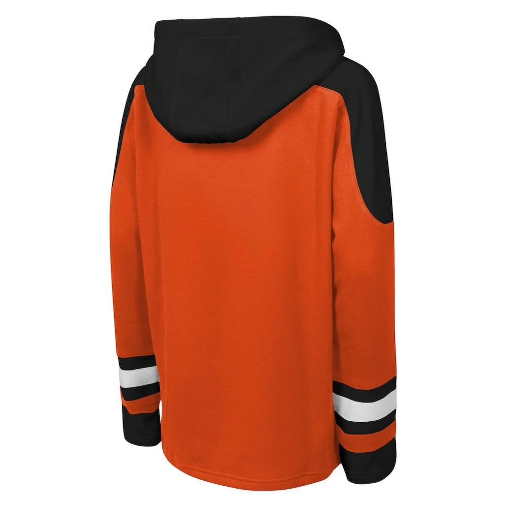 Philadelphia Flyers Youth Ageless Must Have Home V-Neck Pullover Hoodie Orange
