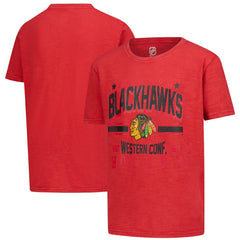 Chicago Blackhawks Youth Sure Short T-Shirt Red