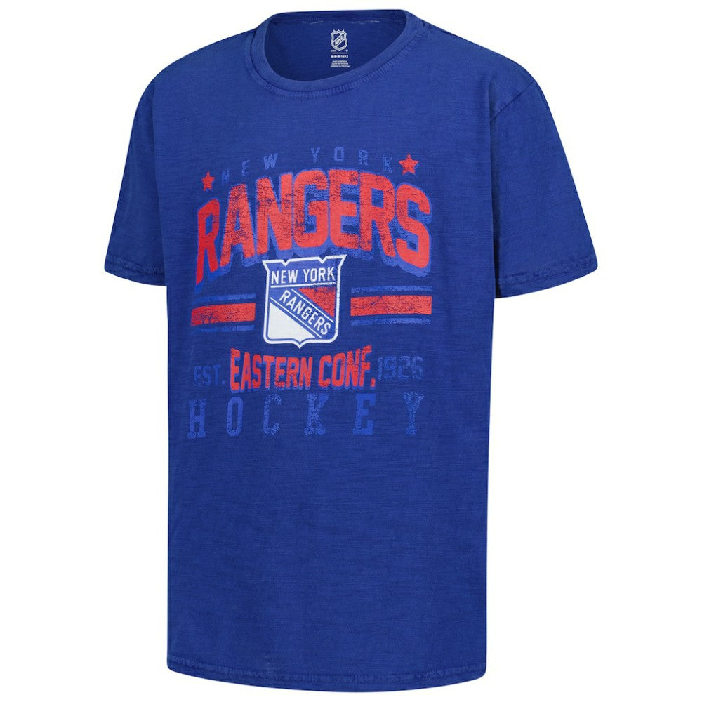 New York Rangers Youth Sure Short T-Shirt Royal
